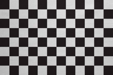 Damalı yarış çok ayrıntılı kumaş doku bayrak