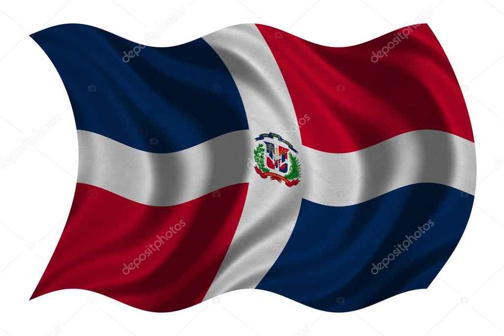 Bandera republica dominicana 3d | República Dominicana ...