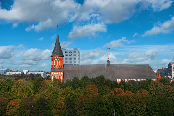 Paisaje urbano de Kaliningrado, Rusia, Europa — Foto de Stock