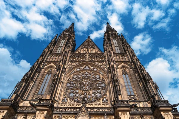 Catedral de São Vito Castelo de Praga República Checa — Fotografia de Stock