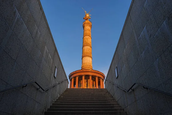 Colonna della Vittoria, Goldelse, Berlino, Germania, Europa — Foto Stock