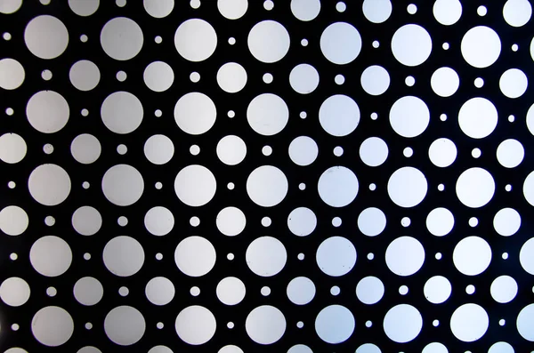 Abstract pattern of circles with luminous light — Stock Photo, Image