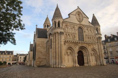 Dış Notre-Dame-La-Grande Kilisesi, Poitiers, Fransa