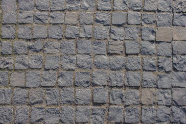 Kaldırım üstten görünüm. Kaldırım doku.