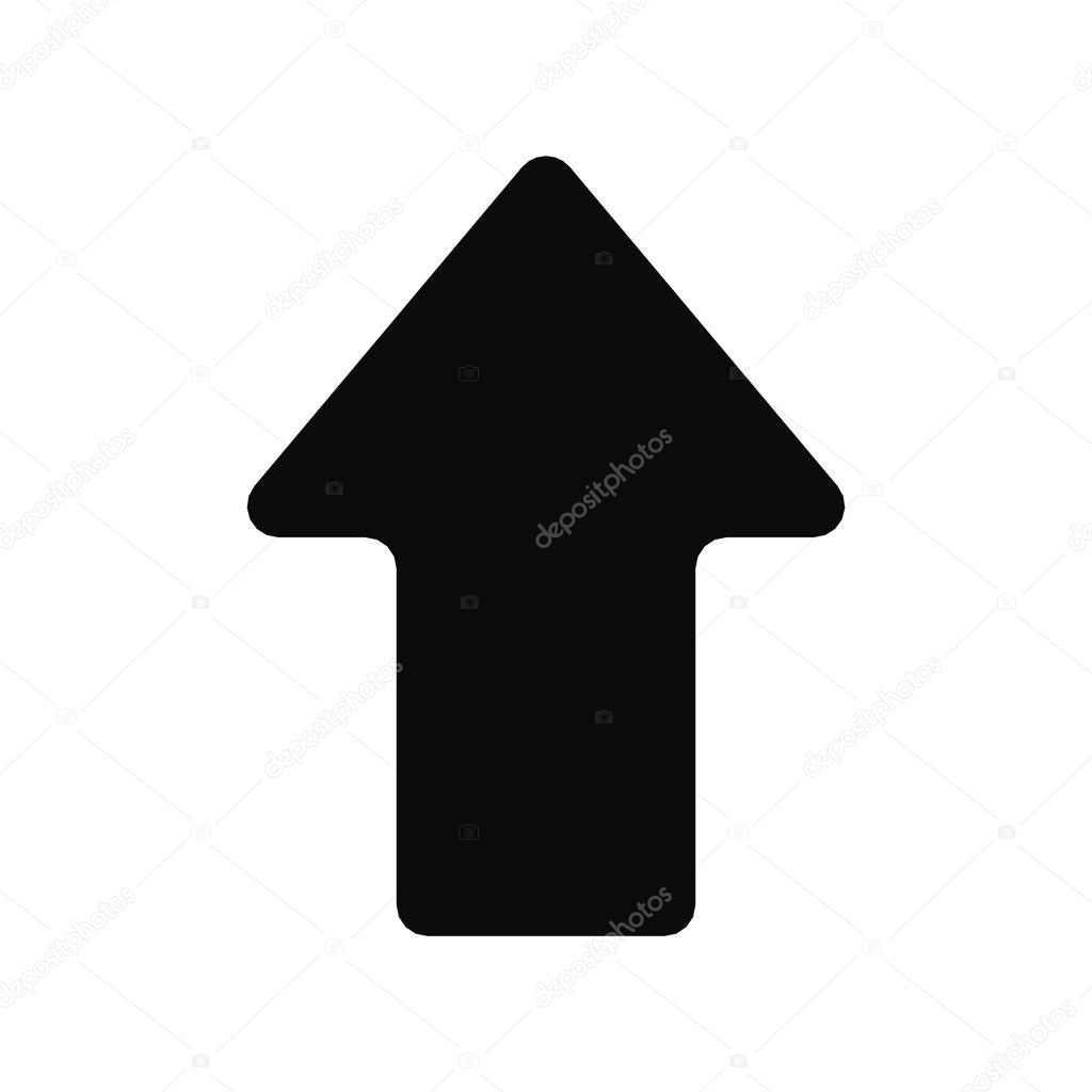 Vector Arrow pointing up