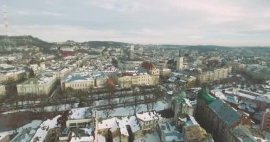 Eski şehir sokak hareketleri 4 k uçan