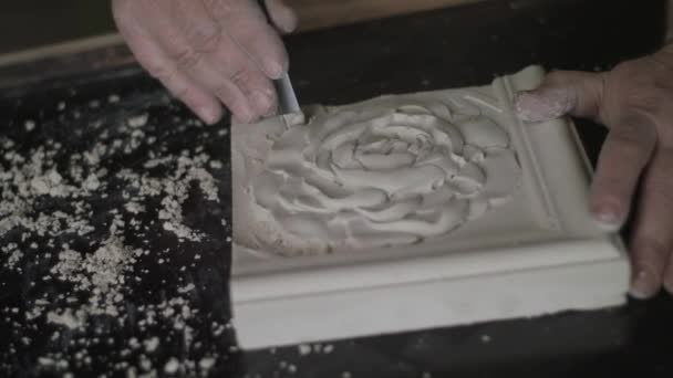 Sculpteur Création Art Décor 4k — Video