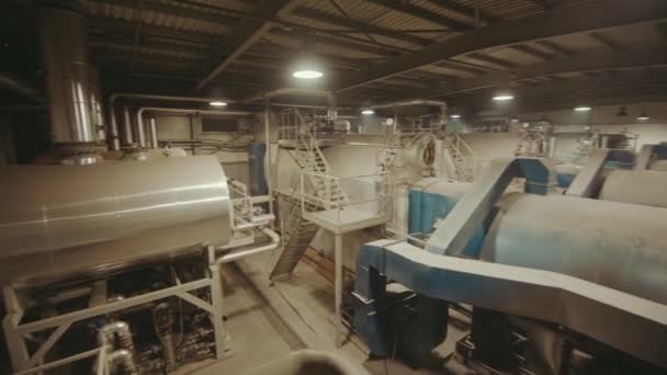 Factory Boiler House — Stock Footage Factory Boiler House Stock Footage