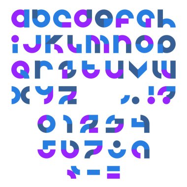 Renkli vektör alfabesi