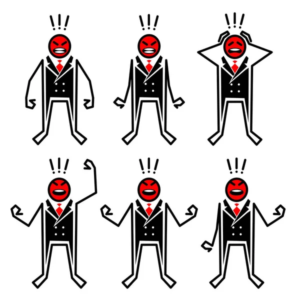 Çok öfkeli patron farklı teşkil etmektedir