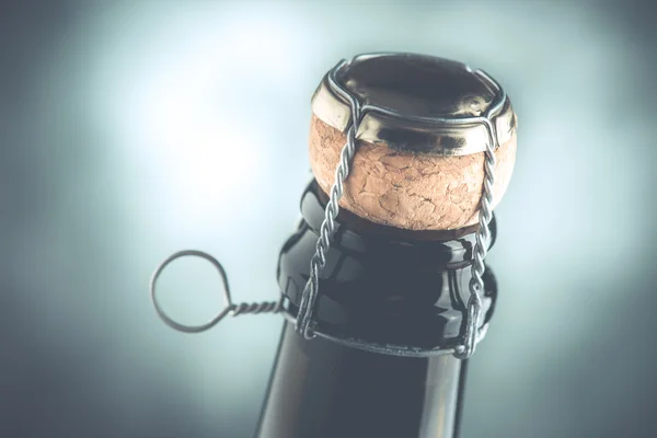 Köpüklü şarap vintage etkisi filtre — Stok fotoğraf