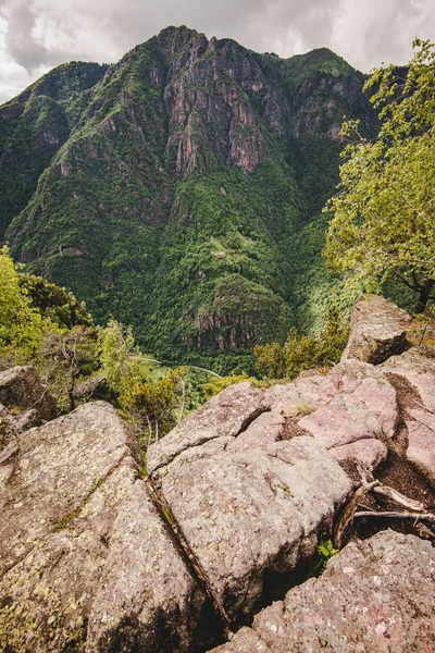 이탈리아 알프스에서 산악도로 — 스톡 사진