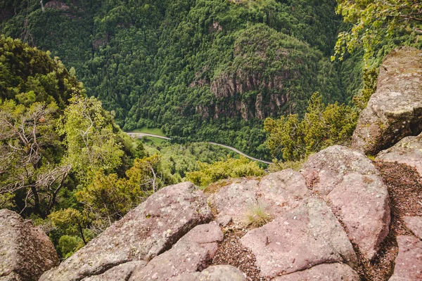 从意大利阿尔卑斯山的山路 — 图库照片