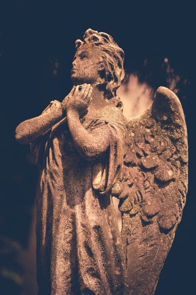 Guardian Angel Vintage Style Photo — Stock Photo, Image