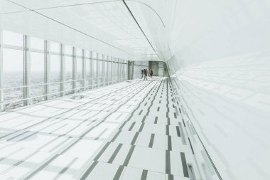 Milan, İtalya - 06,2018 olabilir: Jannacci belvedere (bakış) Pirelli gökdelen adlı 