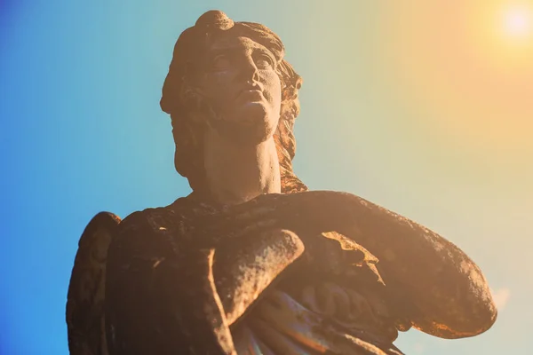 Статуя Ангела Концепция Веры Религиозная — стоковое фото