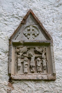 Bas Rölyef Estonya eski lutheran Kilisesi