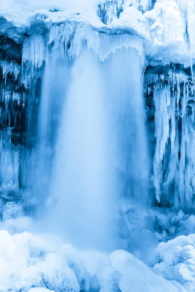 Cachoeira congelada Jagala, Estónia — Fotografia de Stock