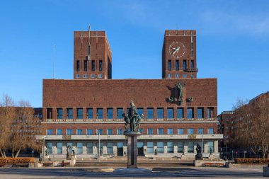 Belediye - radhuset, oslo, Norveç