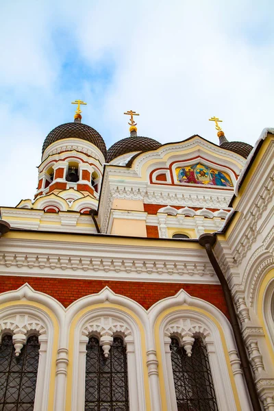 Alexander Nevsky Cathedral in Tallinn, Estonia — Stock Photo, Image