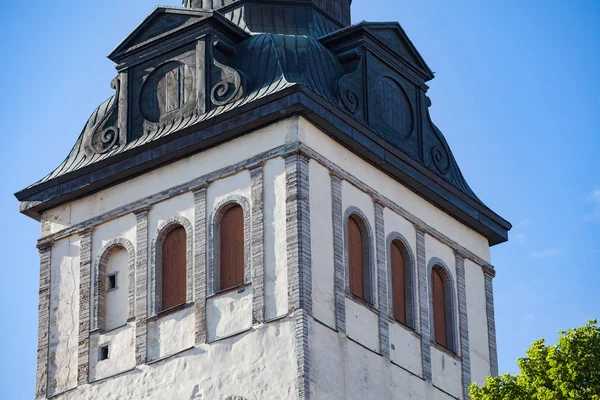 St. Nicholas Church bell tower in Tallinn, Estonia. — Stock Photo, Image