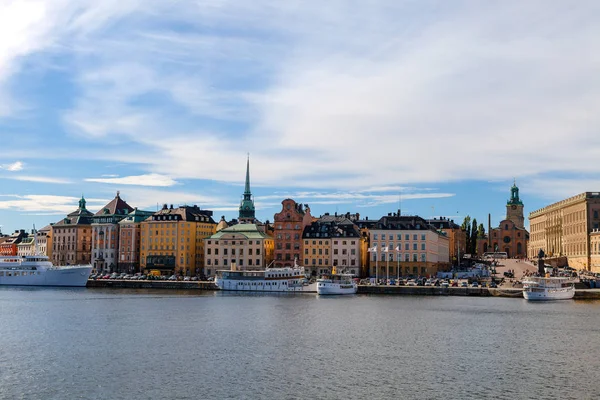 STOCKHOLM, SWEDEN - SEPTEMBER, 15, 2016: Old Town (Gamla Stan) view — Stock Photo, Image