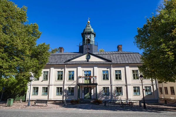 Nieuw stadhuis, Hedemora, Zweden. — Stockfoto