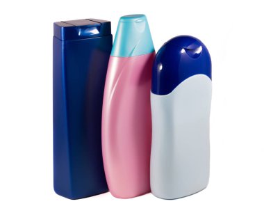 Açık renkli Kozmetik Şişeler