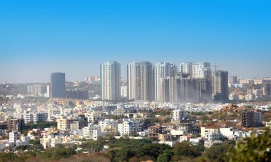 Hyderabad is fifth largest contributor city to India clipart