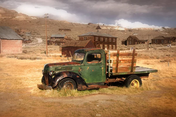 Bodie egy bányászati tábor, a gold rush — Stock Fotó