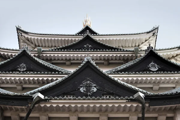 Architectuur van historische Japanse tempel — Stockfoto