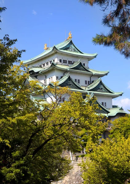 Το ιστορικό κάστρο της Ναγκόγια στην πόλη Ναγκόγια της Ιαπωνίας. — Φωτογραφία Αρχείου