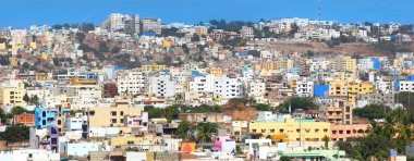Hyderabad city scape Hindistan