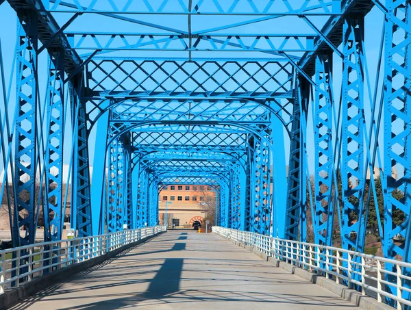 Pont pédestre à Grand Rapids, Michigan — Photo