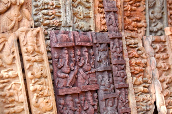 主ガネーシャと他のヒンドゥー教の神々 — ストック写真