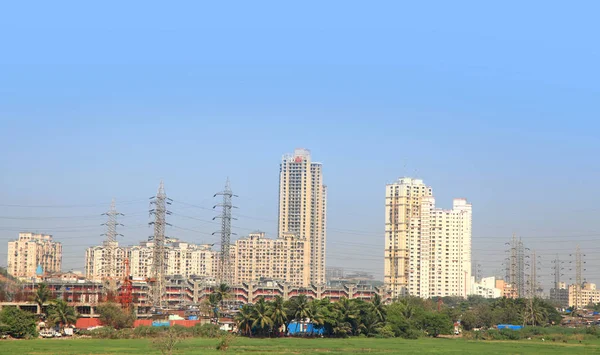 Mumbai è la capitale finanziaria, commerciale e di intrattenimento dell'India — Foto Stock