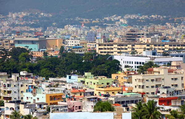 Paysage urbain de Visakhapatnam en Inde — Photo