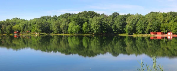 Keith Rubble lago nel parco Fowler in Indiana — Foto Stock