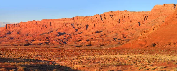 Paysage des falaises Vermillion en Arizona — Photo