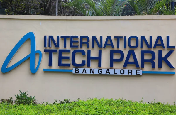 Bangalore-ban nemzetközi tech park — Stock Fotó