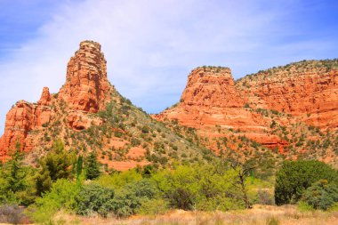 Sedona, Arizona kırmızı rock Dağları