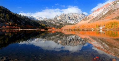 doğal Kuzey göl kenarında Bishop California
