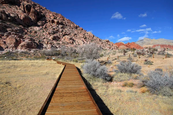 Usytuowane w red rock canyon, Nevada — Zdjęcie stockowe
