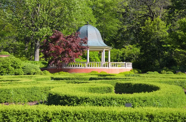 Botanická zahrada v létě Saint Louis — Stock fotografie