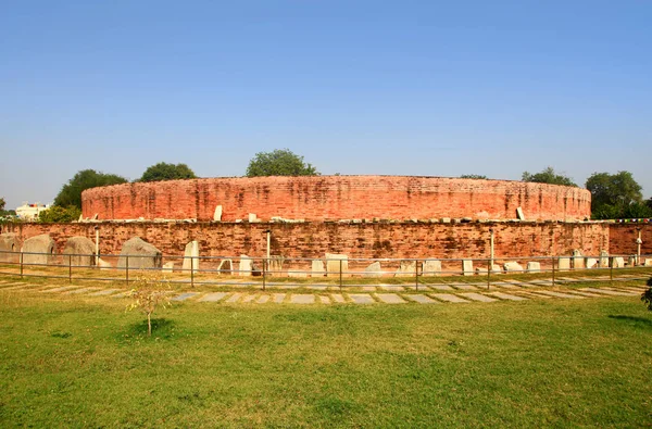 Történelmi Buddha emlékmű Amaravati, új tőke Andhra Pradesh — Stock Fotó