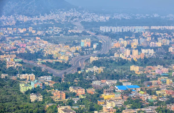 Visakhapatnam stad scape i Indien — Stockfoto