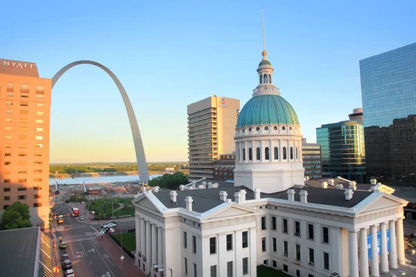 Antigo tribunal em Saint Louis, EUA — Fotografia de Stock