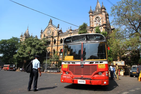 Veřejná doprava v indických městech — Stock fotografie