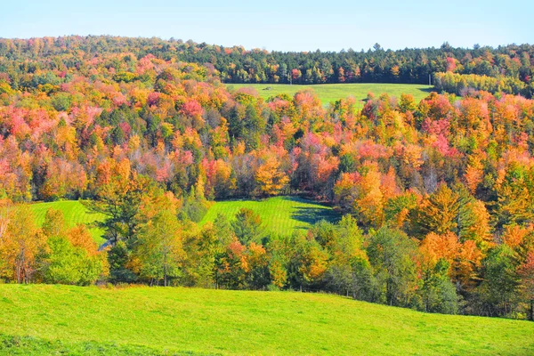 Ländliches Vermont im Herbst — Stockfoto