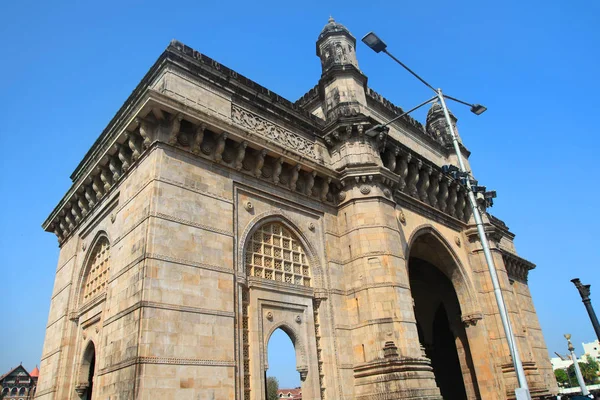 Způsob bránu Indie oblouku v Bombaji, Indie — Stock fotografie